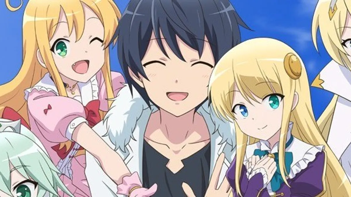 Fondo de Isekai wa Smartphone to Tomo ni. 2