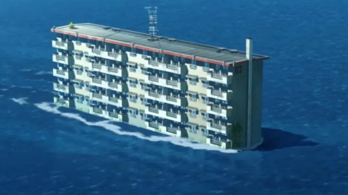 Fondo de Ame wo Tsugeru Hyouryuu Danchi