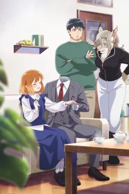 Toumei Otoko to Ningen Onna: Sonouchi Fuufu ni Naru Futari