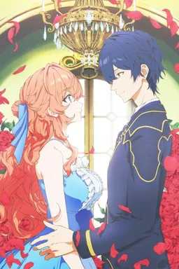 Akuyaku Reijou wa Ringoku no Outaishi ni Dekiai Sareru